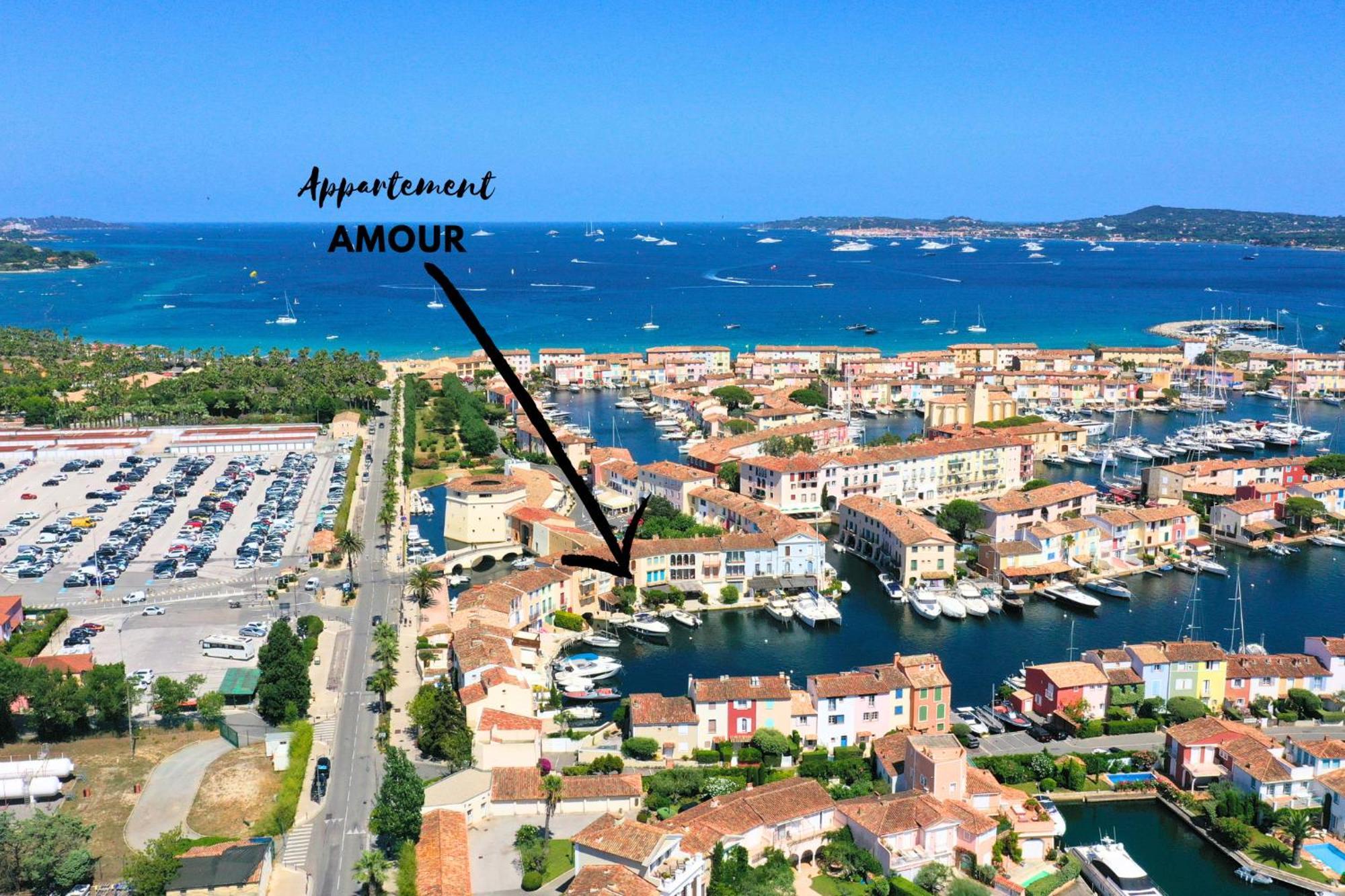Appartement Amour Terrasse Sur L'Eau Grimaud Eksteriør billede